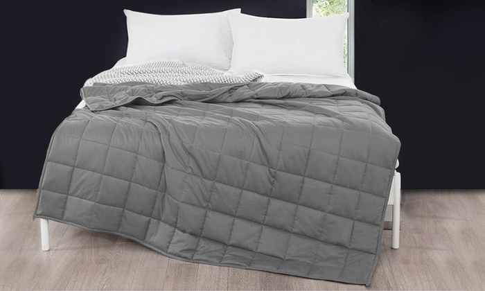 Up To 63% Off Weighted Gravity Snuggle Blanket | Groupon