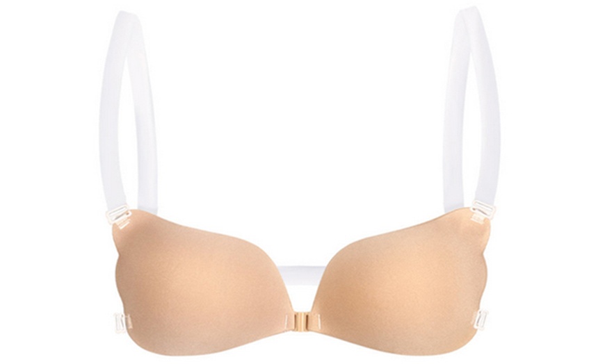 Image 3: Women's Push-Up Bra with Invisible, Detachable Straps