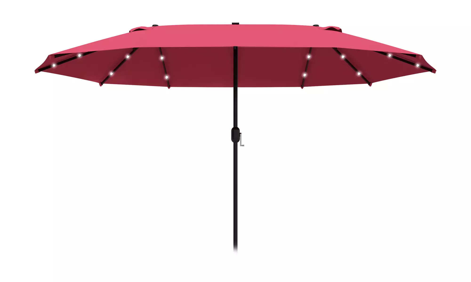 Outsunny 4.4m Double-Sided Sun Umbrella Garden Parasol