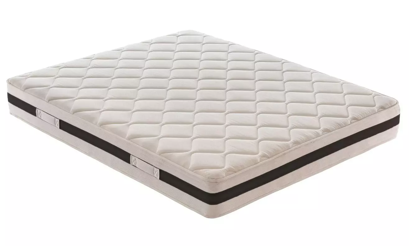 Materasso in memory con molle insacchettate e 9 zone differenziate