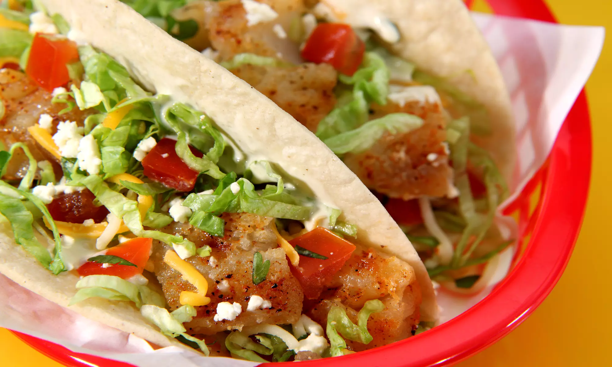 Two Groupons, Each Good for $14 Worth of Baja-Style Mexican Food at Fuzzy's Taco Shop ($28 Total Value)  - Primary Image