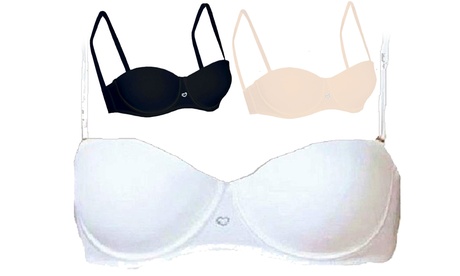1 o 2 reggiseni a balconcino imbottiti Aris disponibili in 3 colori e 4 taglie