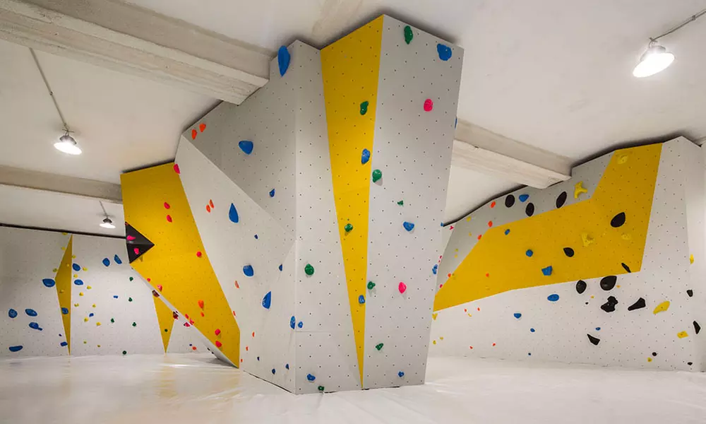 Escalada en rocódromo