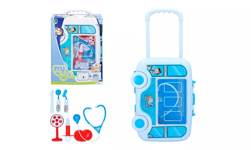 Valisette de docteur pour enfant en plastique ABS de la marque Color baby - Second Medium