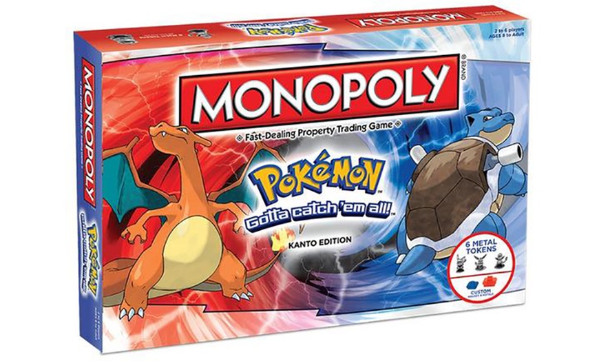 Image 2: Pokémon Monopoly Board Game