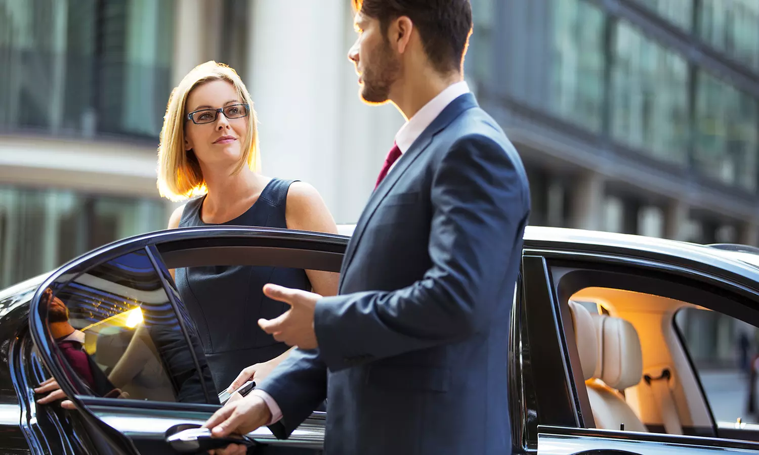 One-Way or Round-Trip Sedan Service to and/or from DFW from My Elite Driver (Up to 50% Off). Four Options.  - Primary Image