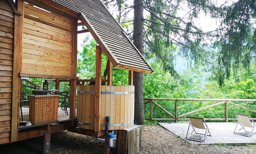 Image 16: Lago di Bled: casa sull'albero con colazione e sauna per 2