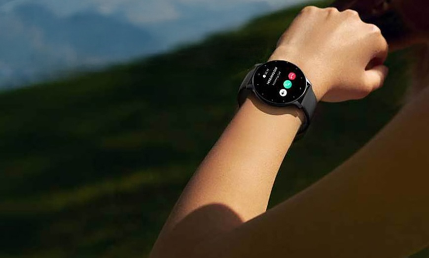 Image 5: Smartwatch ZL02D mit rundem Display