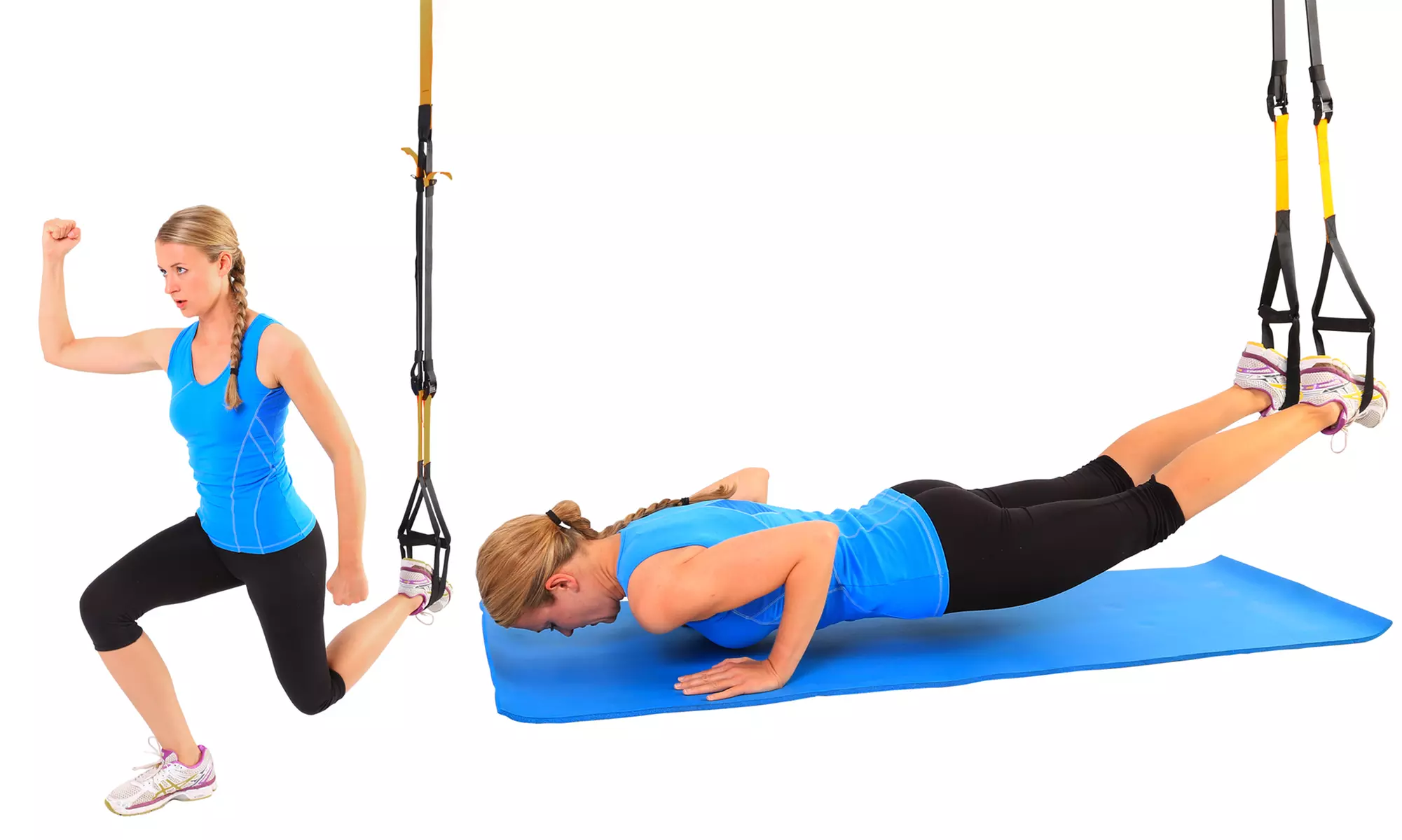 Sangles de suspension cross training Sportplus - Second Medium