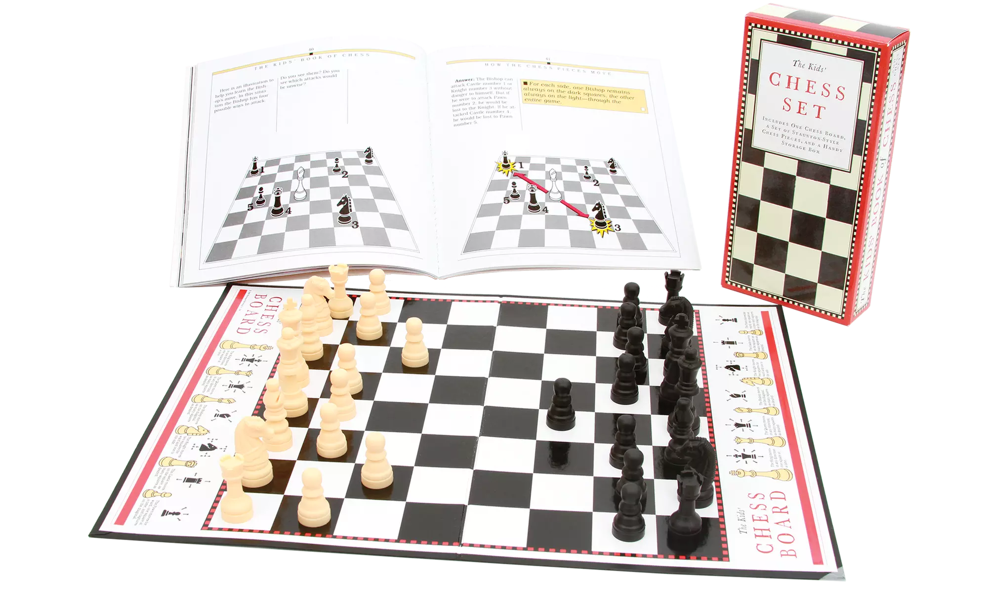 The Kids' Book of Chess and Chess Set - Second Medium