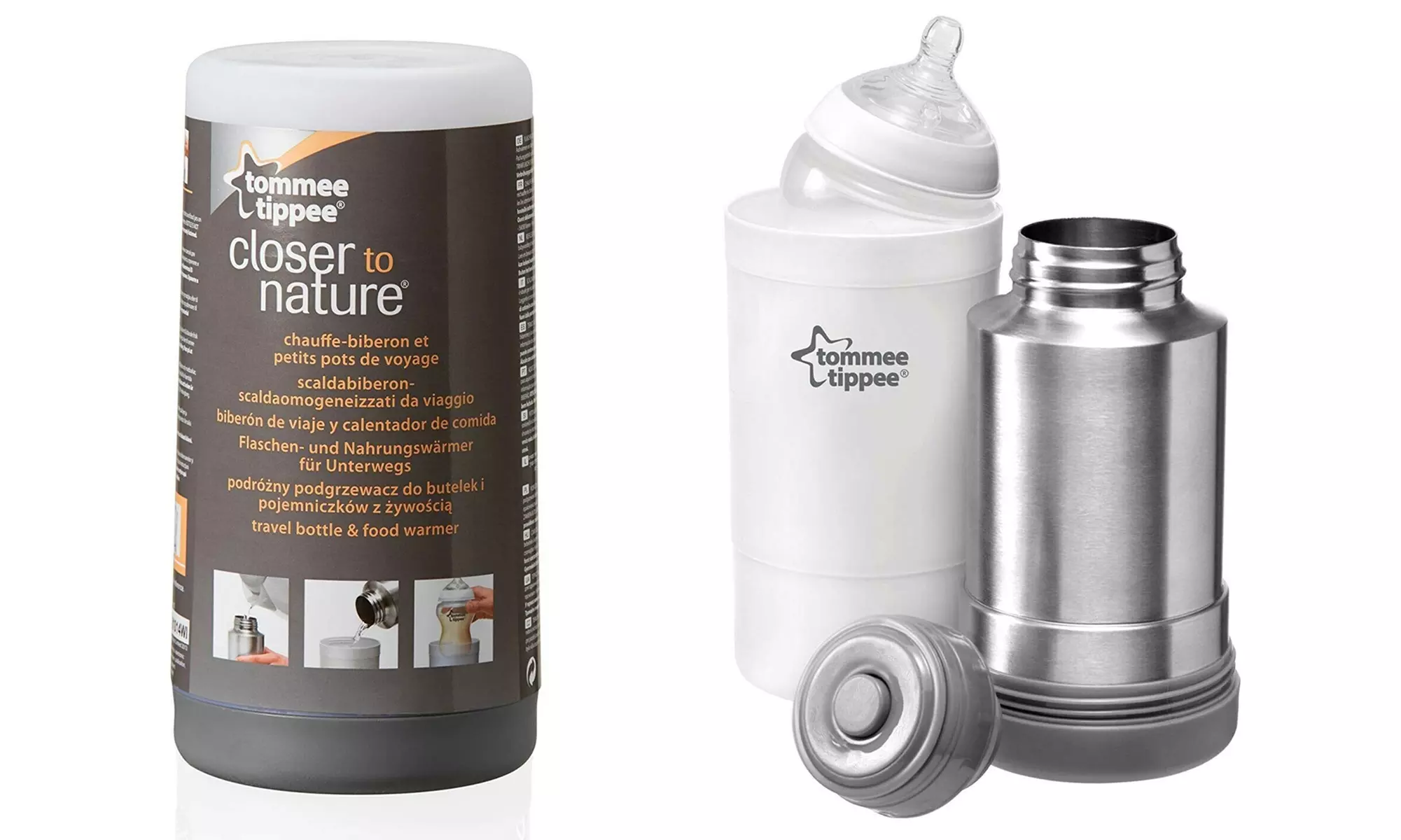 Récipient pour biberon et chauffe-plats Closer to Nature Tommee Tippee - Primary Image