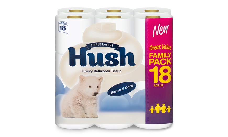 Image 4: 54 Hush Three-Ply Toilet Rolls
