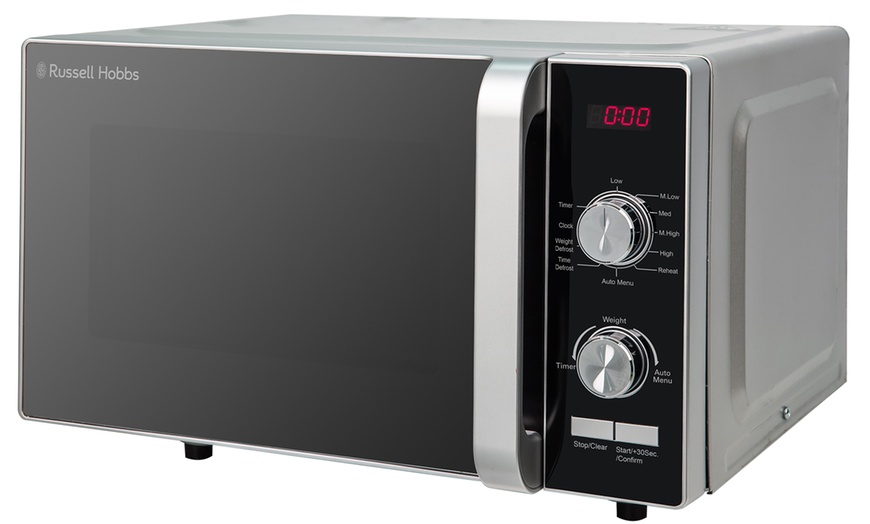 Image 4: Russell Hobbs Flatbed Microwave