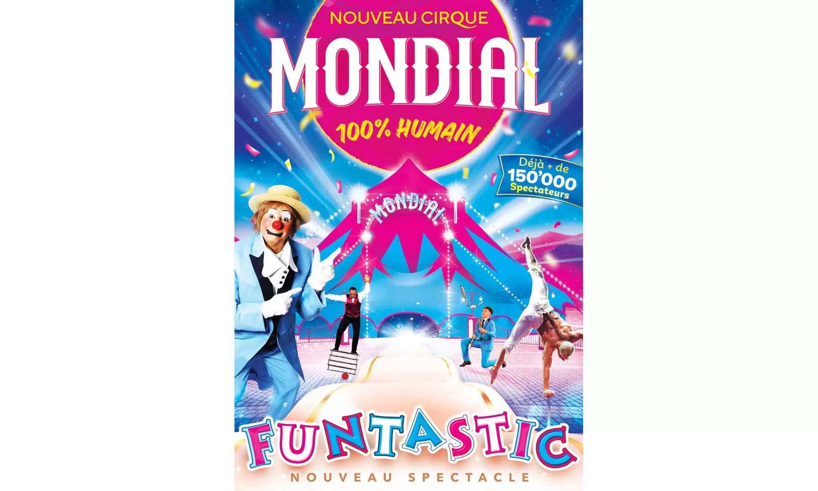 1 place pour le Cirque Mondial à Paris, date, horaire et catégorie au choix (jusqu'à 24% de réduction) - Primary Image