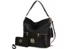 MKF Collection Meg Hobo Bag with Wallet by Mia K. (2-Piece) - Second Medium