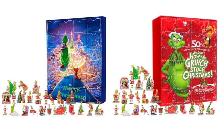 Image 1: Grinch-Adventskalender mit 24-Türchen