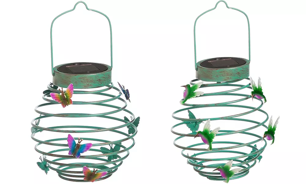 Colorful Solar Lantern Set - Primary Image