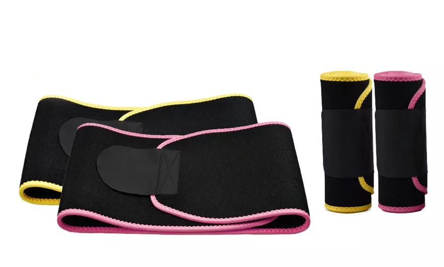 Image 10: Neoprene Sweat Waist Trainer