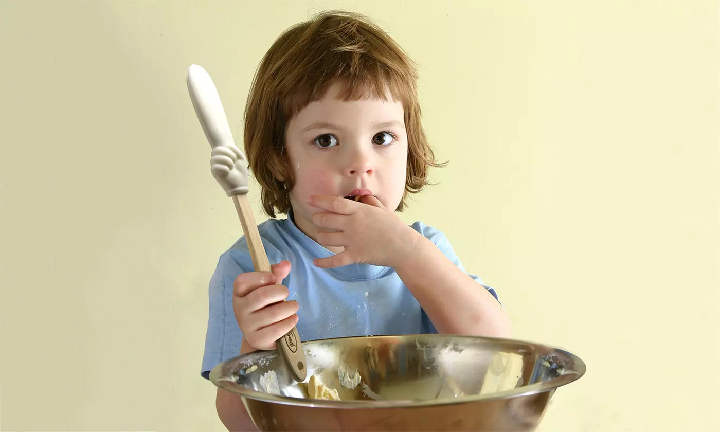 Batter Finger Spatula - Second Medium