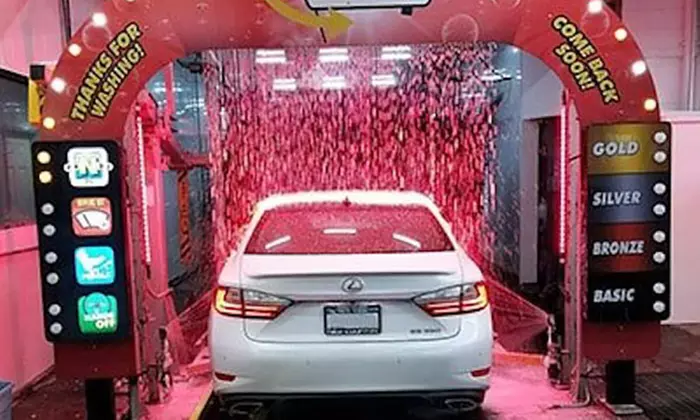 One or Two Exterior Washes with Hot Wax and Optional Tire Shine at Riverchase Car Wash (Up to 37% Off) - Primary Image