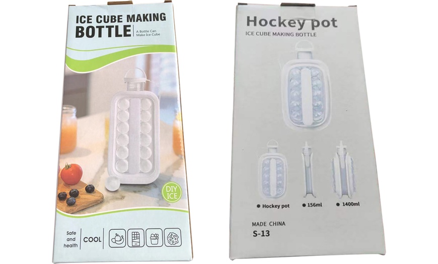 Image 8: Ice Hockey Pot Two-in-One Ice Grid Mould Kettle