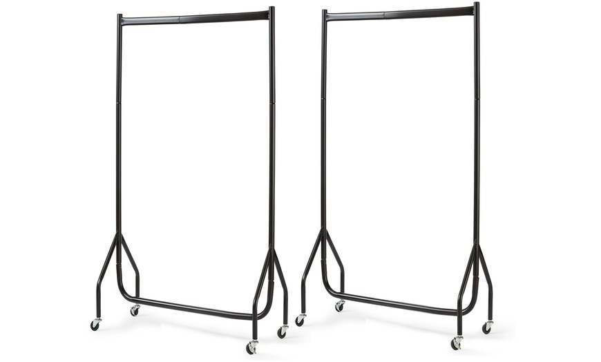 Image 5: Heavy-Duty Clothes Rail