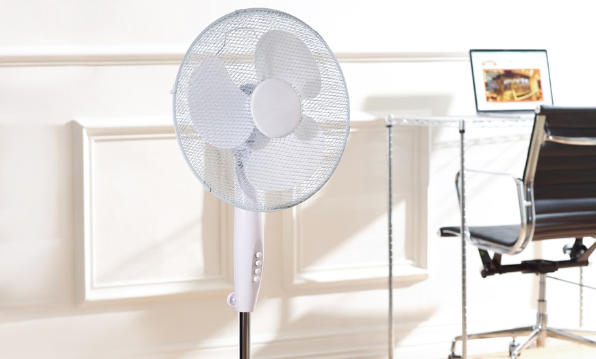 Image 4:  Fine Elements 16" Pedestal Fan