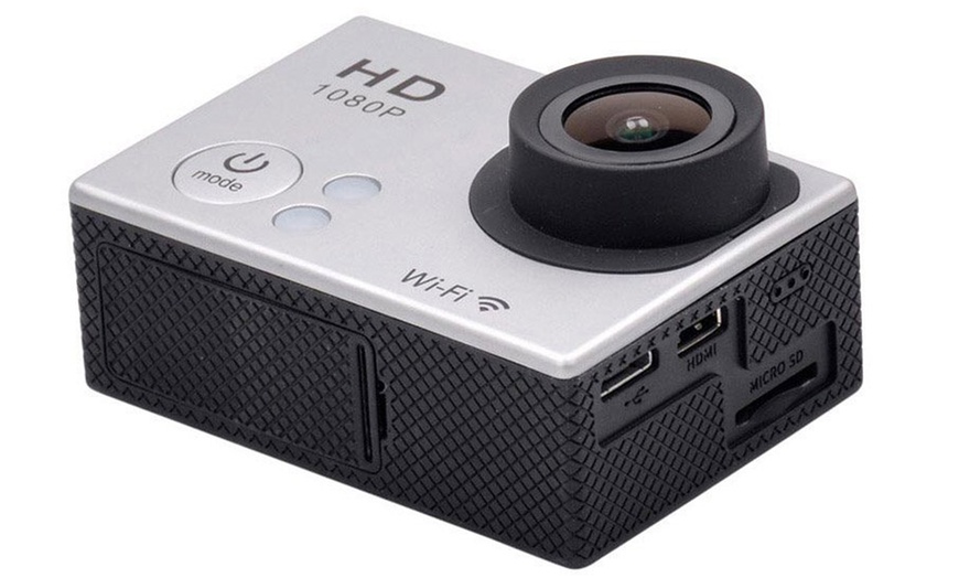 Image 7: Tec+ Full HD 1080p Action Camera