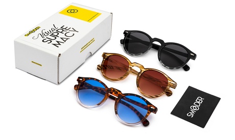 3 occhiali da sole Smooder® Dogma Twig® Concept Milano, disponibili in vari set