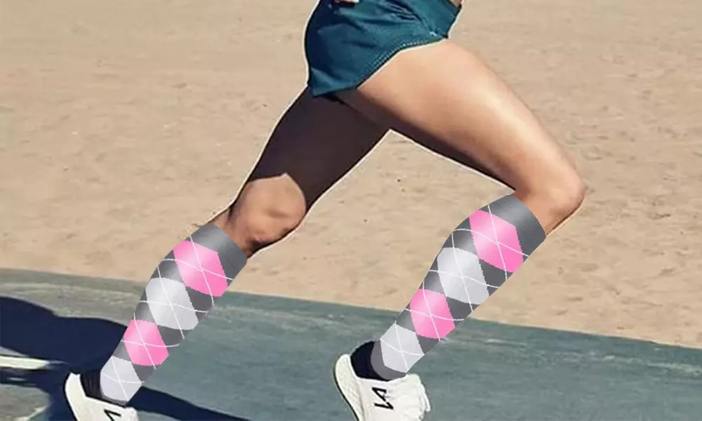 1, 2 of 5 paar compressiekousen verkrijgbaar in verschillende maten en patronen - Image 6