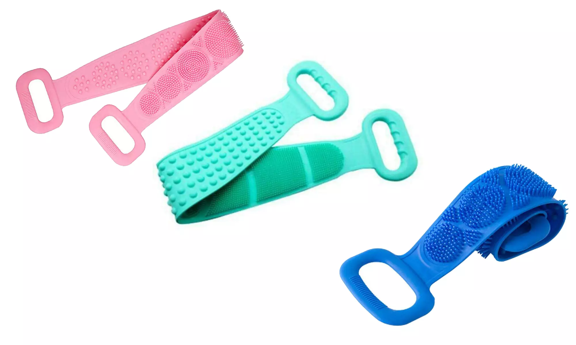 1, 2 ou 3 brosses exfoliantes pour le corps double face - Primary Image