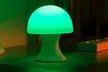 One (£7) or Two (£13) Auraglow Colour-Changing Wireless USB Rechargeable LED Mushroom Lamps - Second Medium