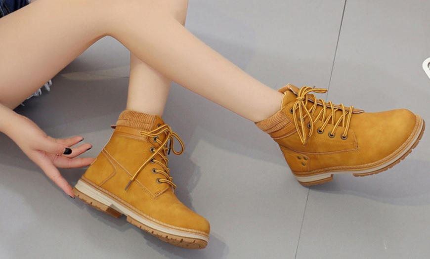Image 13: Women's Winter Warm Ankle Snow Boots