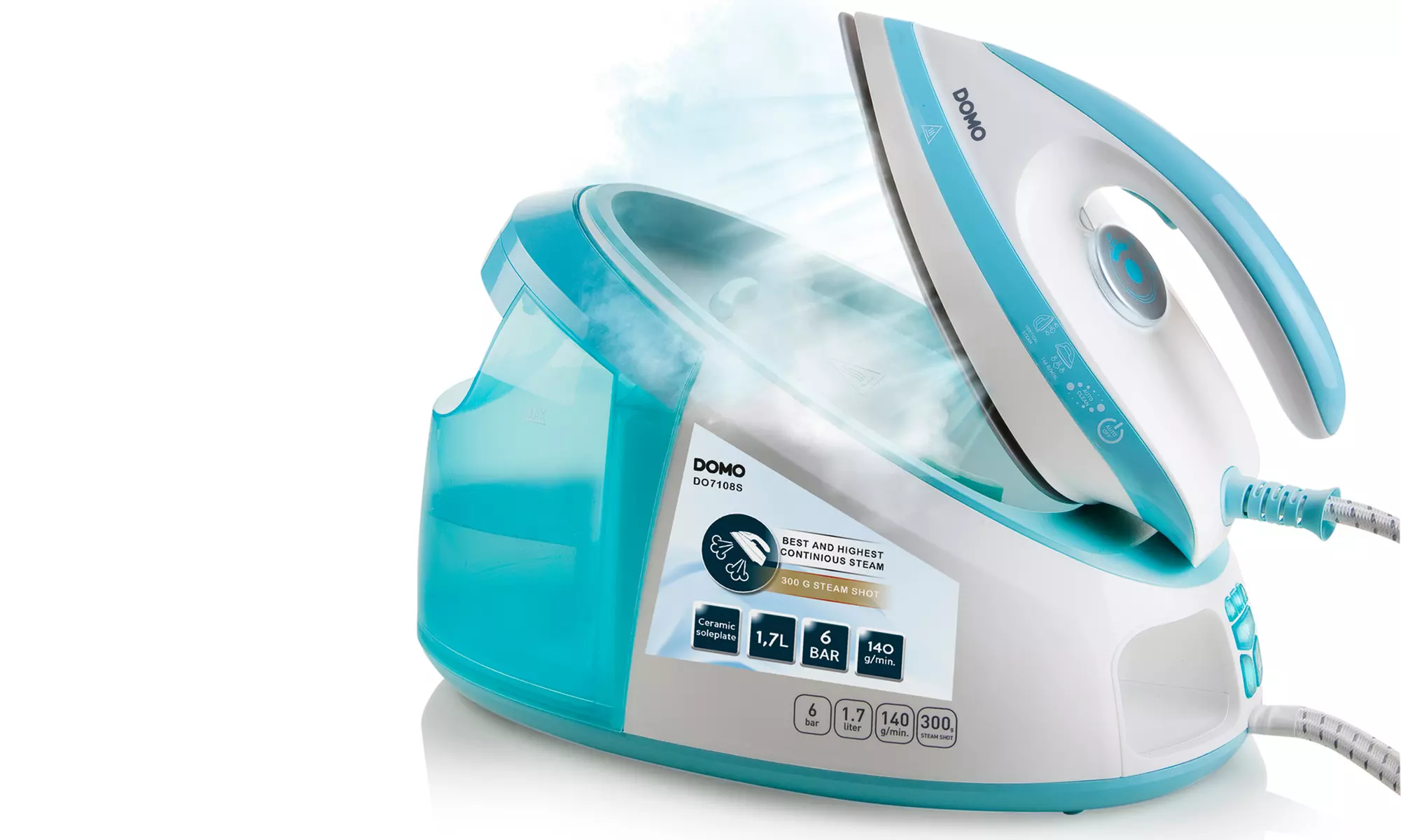 Centrale vapeur Domo 6 bars - Primary Image