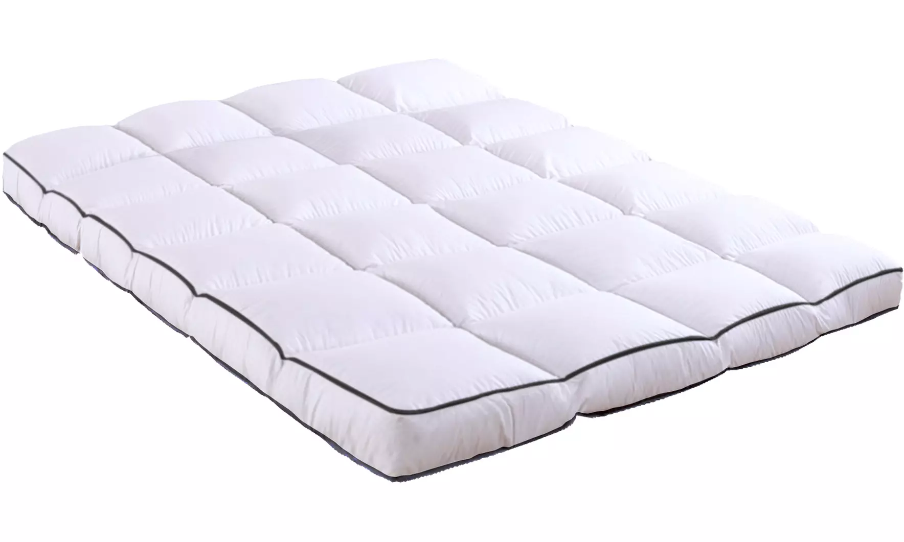 Matrastopper met vulling van natuurlijke eendenveren