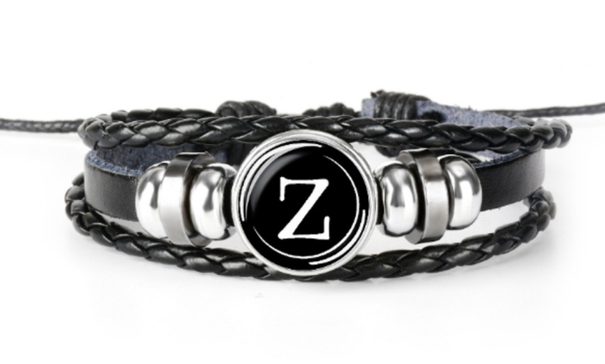 Image 27: Bracelet initiale pour homme