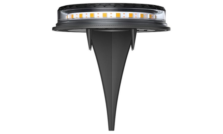 Image 9: Solar Round Garden Lawn Lights