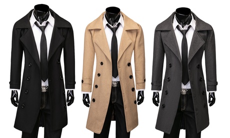 Manteau long de la collection Frederick pour homme