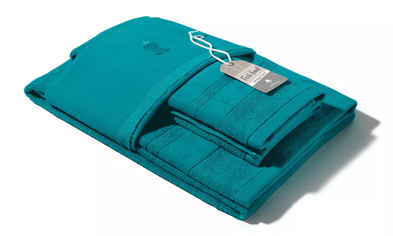 Set di asciugamani da bagno in spugna Joy