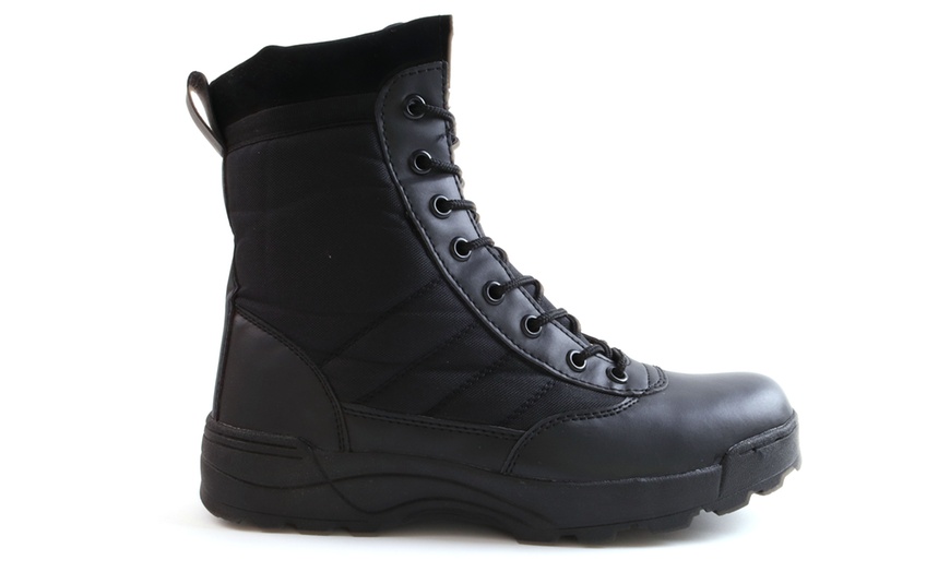 Image 4: Men's Military Style Boots