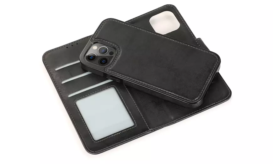 Image 4: Etui pour iPhone en suède PU