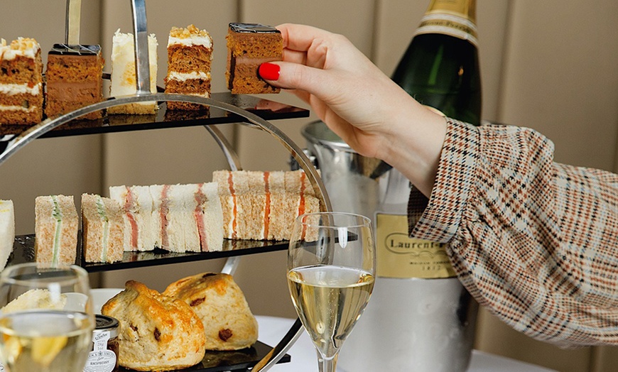 Image 1: Afternoon Tea w/ Prosecco at Marco Pierre White Steakhouse Bar & Grill