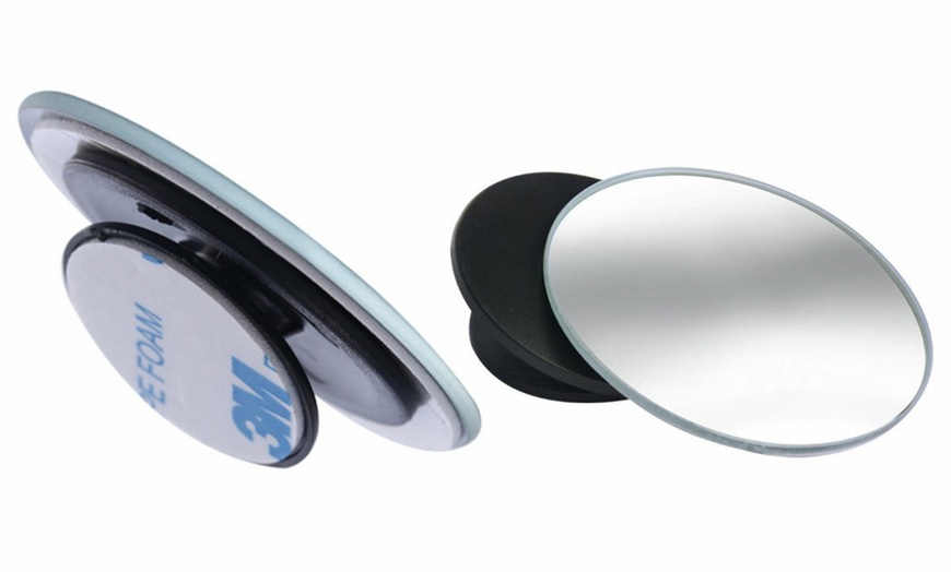 Image 4: Blind Spot Stick-On Mirror Set