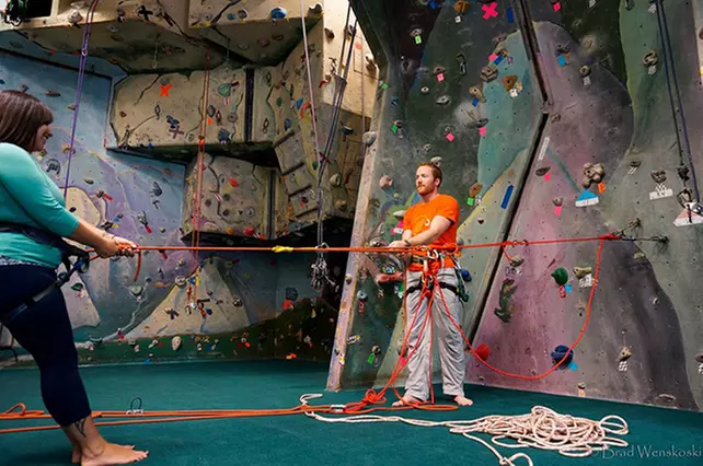Indoor Rock Climbing & Bouldering in Albanys Indoor RockGym