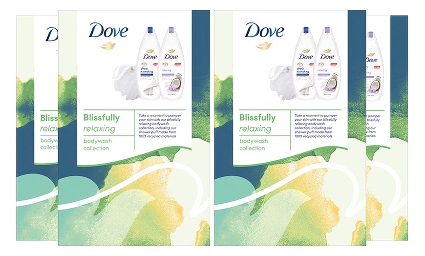 Image 8: Up to Four Dove Blissfully Relaxing Body Wash Collection Sets