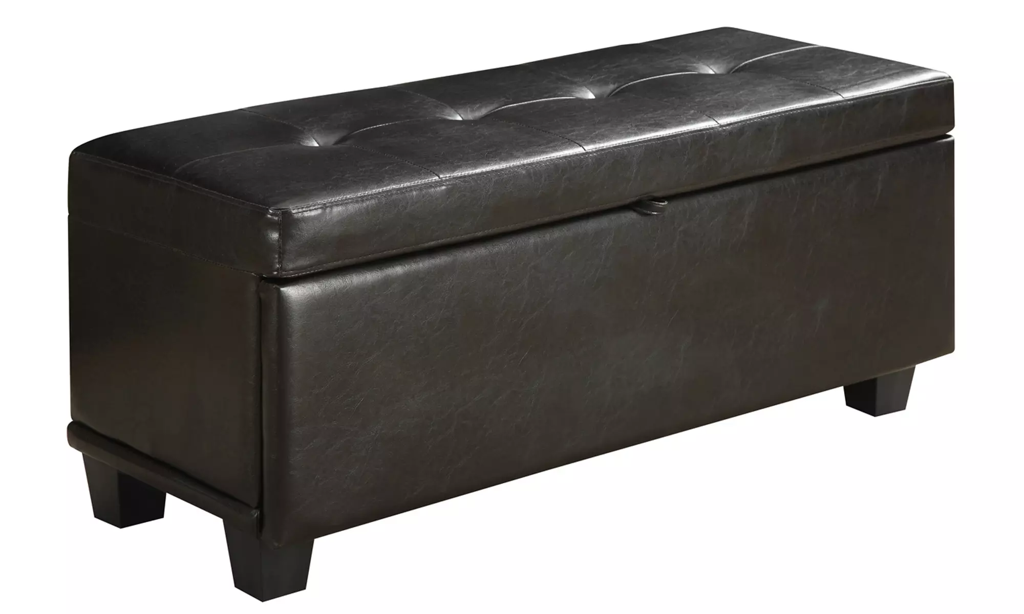 Drop-Front Storage Ottoman - Second Medium