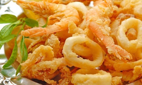 1 o 2 kg di fritto misto di mare con vino per 2 o 4 persone alla Trattoria Marinara Aretusa (sconto fino a 45%)