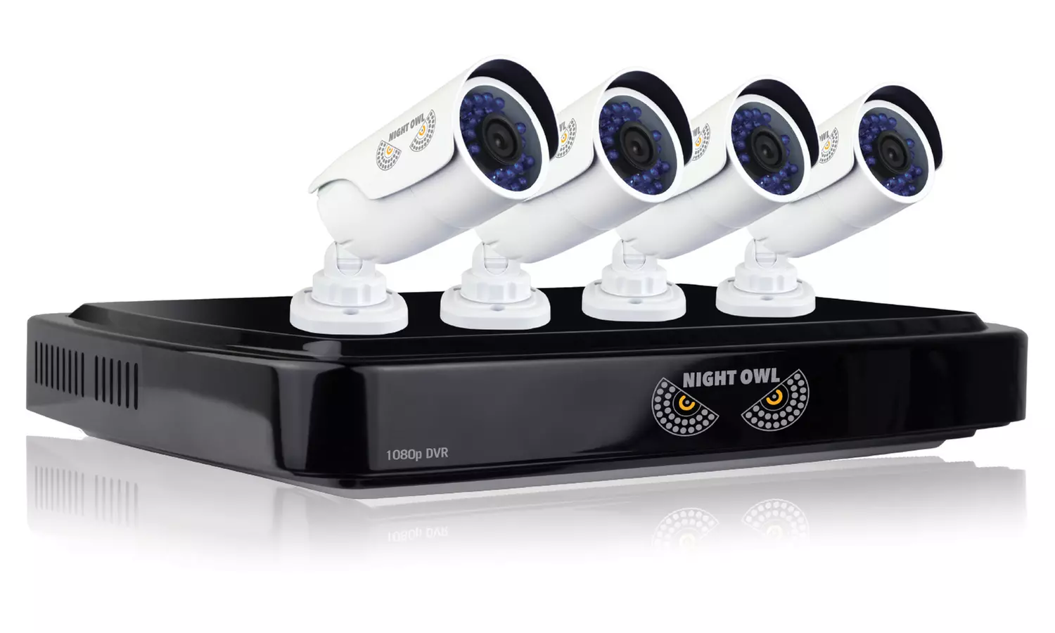Night Owl 4-Channel Smart Video Security System with 1TB DVR and 4 1080p Full-HD Cameras (Refurbished) - Primary Image