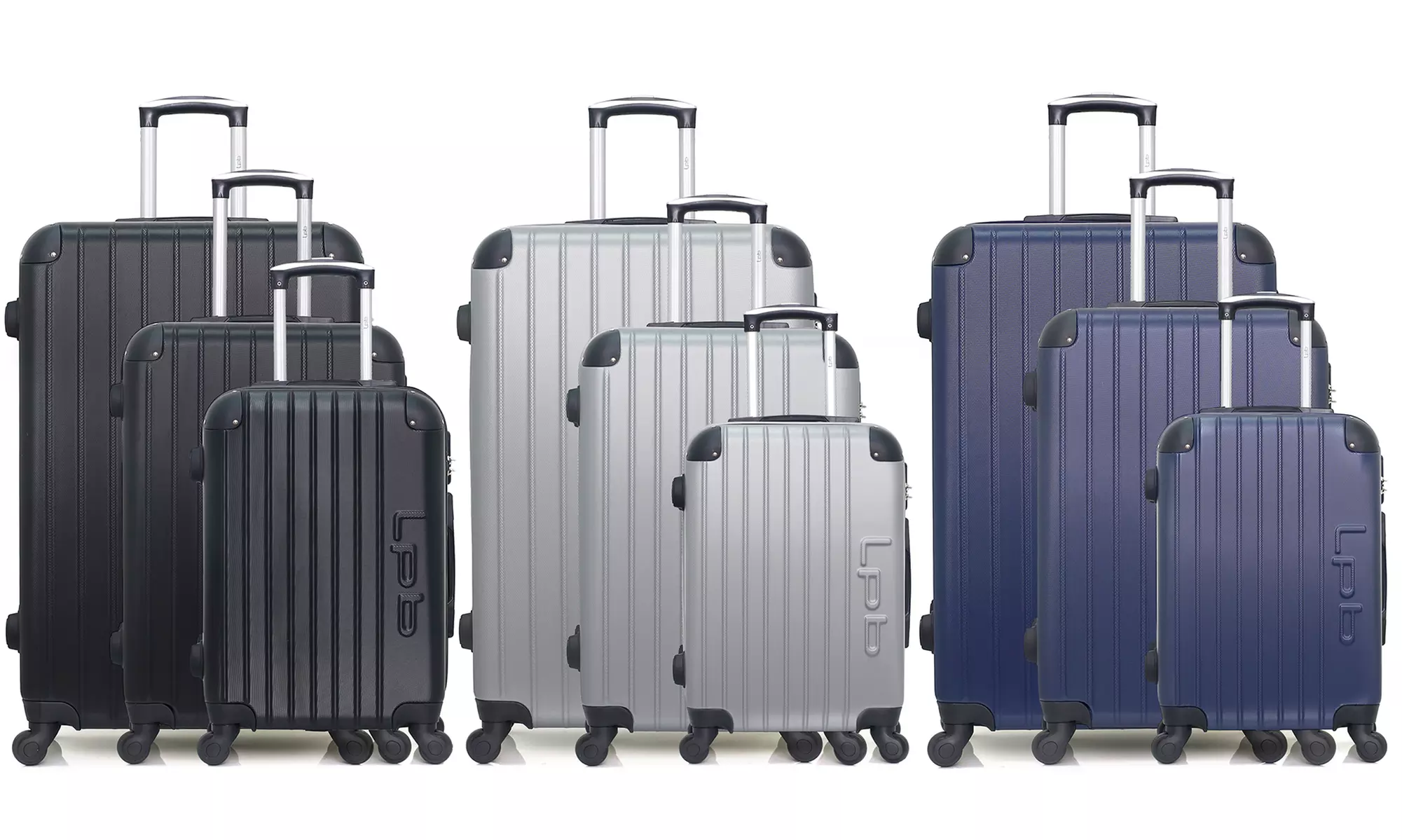 Conjunto de 3 maletas de diferentes tamaños con envío gratuito - Primary Image