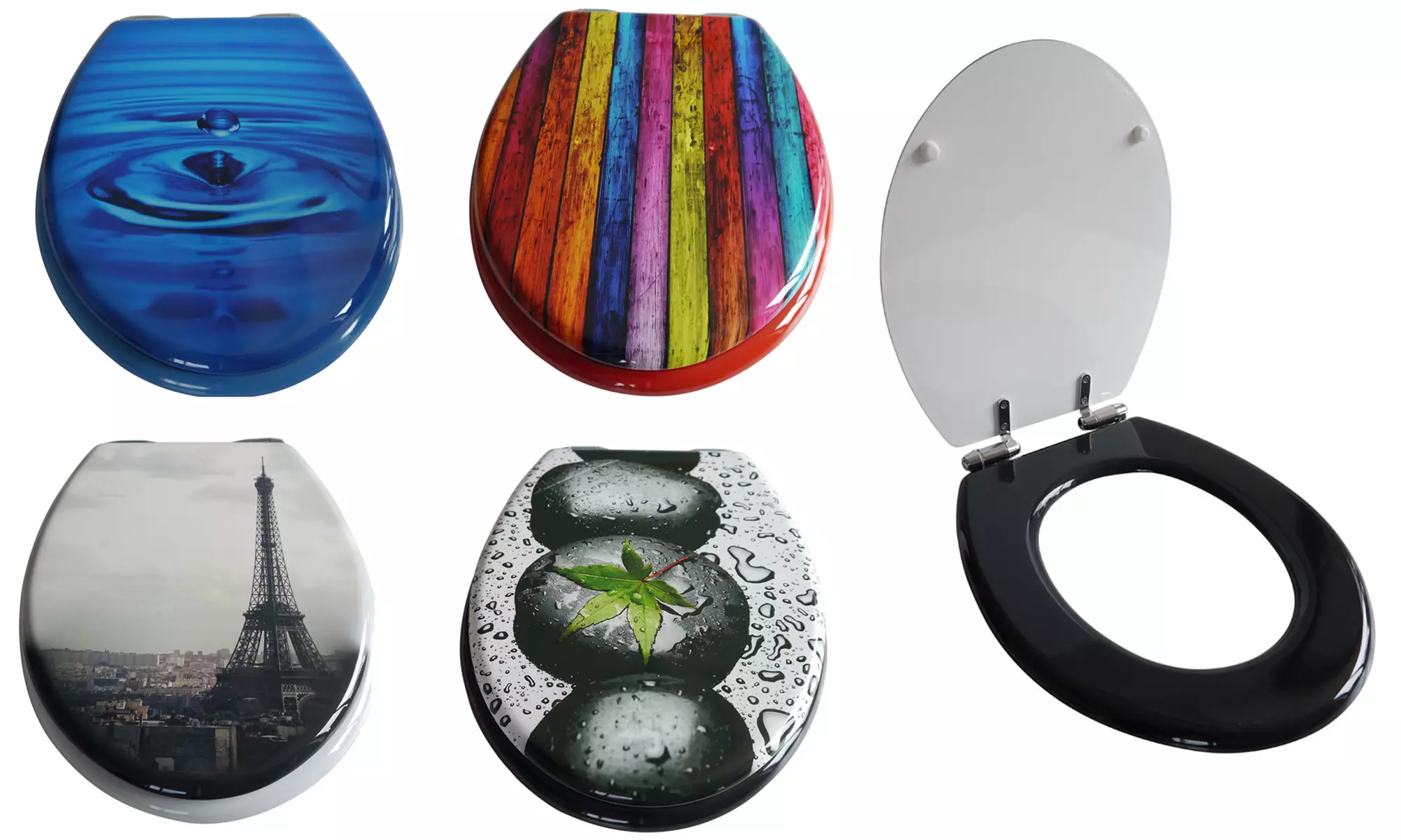 Grafner WC-Sitz mit Absenkautomatik in der Farbe nach Wahl - Primary Image